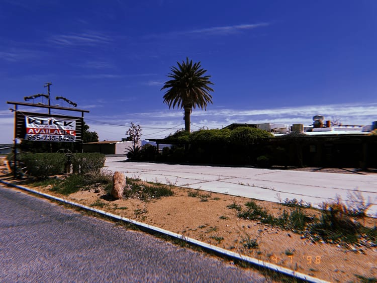 Barstow, 2006: The Steak Dinner We Talked About For Years